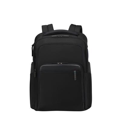 Laptoprucksack SAMSONITE, Gr. B/H/T: 30cm x 43cm x 18cm, schwarz, Polyester, Rucksäcke Laptoprucksack, separates Laptopfach