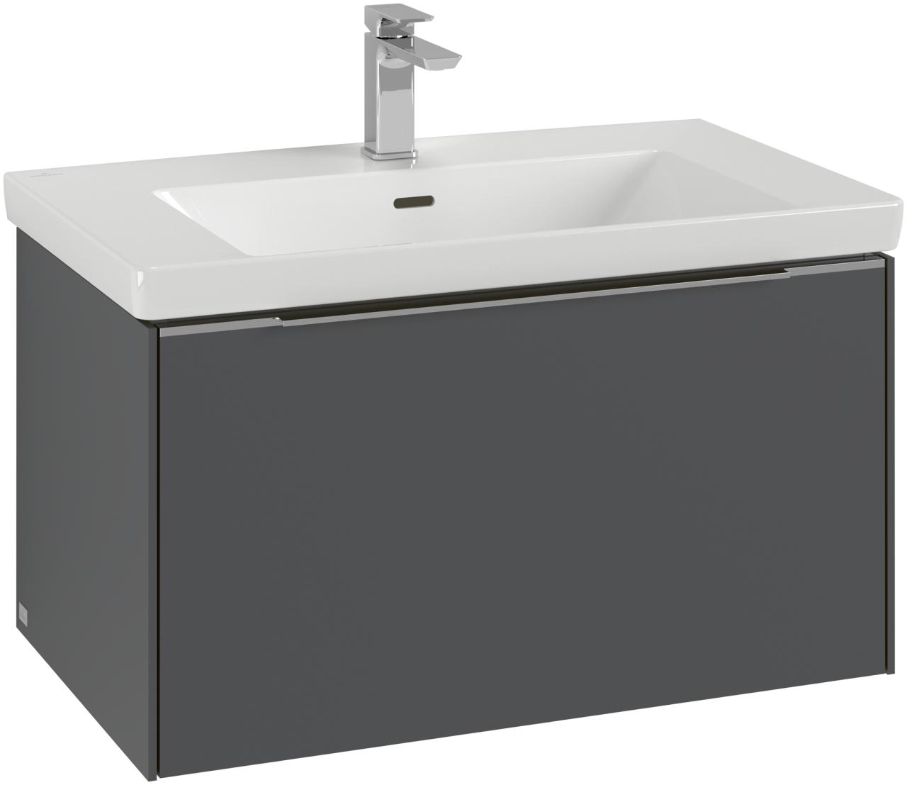 Villeroy & Boch Waschtischunterschrank Subway 3.0 C573L0 772x429x478mm m. Bel. 1 Ausz. Waschtisch mi C573L0AB