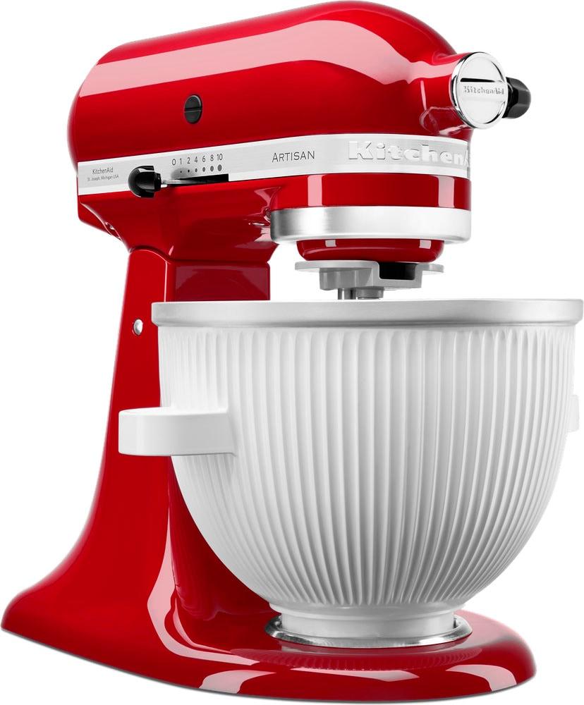 KITCHENAID Eisbereiteraufsatz "5KSMICM", weiß, B:28cm H:18cm T:21,5cm, Küchenmaschinen-Aufsätze