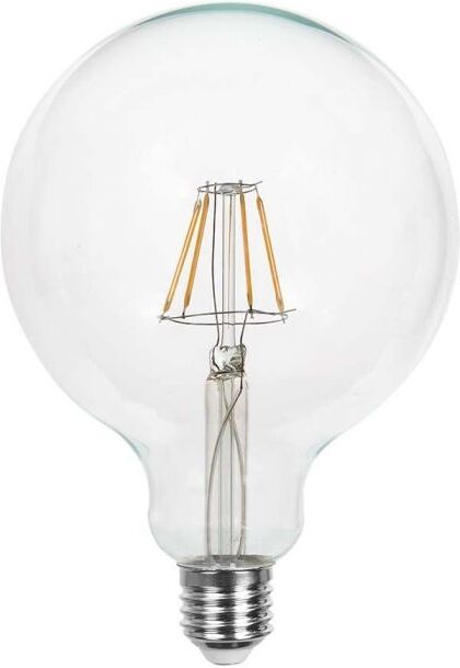 V-Tac Vt-1979 Led-Globelampe E27 Mit Klarem Glasfaden 10 W G125 Kaltlicht 6500 K – 214424