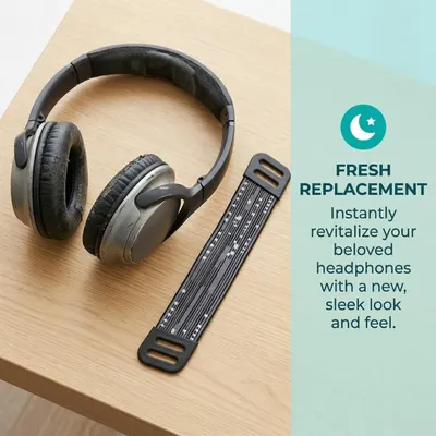 Weiche & bequeme Kopfhörer-Kopfbügel-Ersatzbänder für Logitech G733 Wireless G335 Wired Gaming Headset