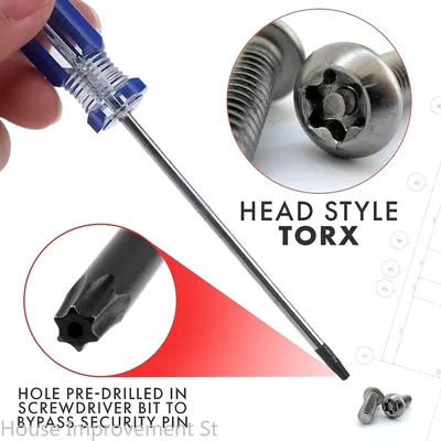T6 T8 T9 T10 Torx-Schraubendreher-Reparatur-Werkzeugsatz für MacBook, Laptop, Festplatte, PS5, PS4, PS3, Xbox One und Xbox 360-Controller-Reparatur