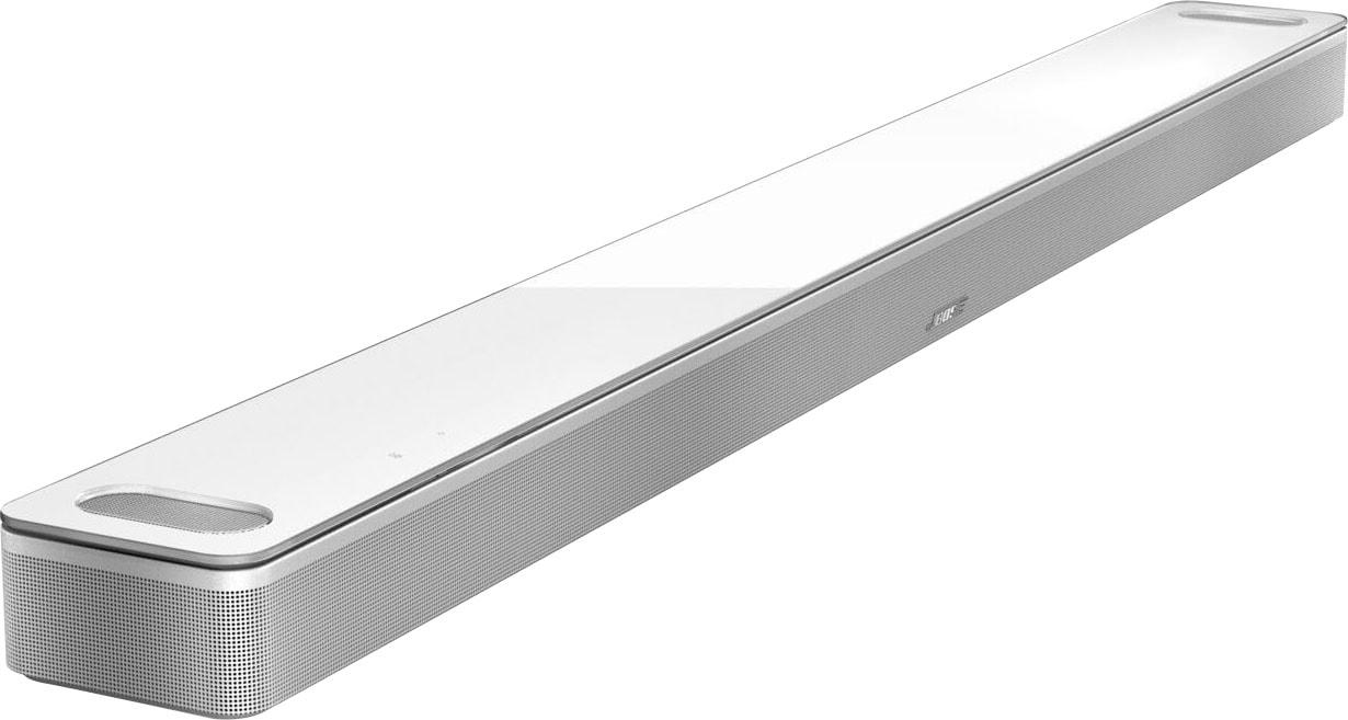 BOSE Soundbar "Smart Ultra Soundbar mit Dolby Atmos", weiß, B:104,5cm H:5,82cm T:10,7cm, Lautsprecher, Multiroom, Immersive Sound, Alexa, AIRPLAY 2, Simple Sync