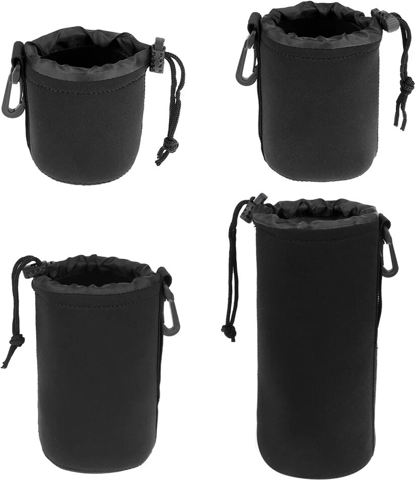 NONE Kameraobjektivabdeckung, Neopren-Objektivtasche, wasserdicht, weiche Kameraobjektivtasche, stoßfeste Kameraobjektivtasche für die meisten digitalen Spiegelreflexkameras