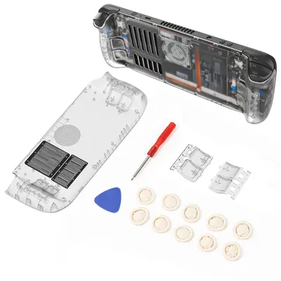 Neue Ankunft Gaming Zubehör Für Steam Deck Benutzerdefinierte Ersatz Frontplatte Zurück Platte Gehäuse Shell für Steam Deck LCD Konsole