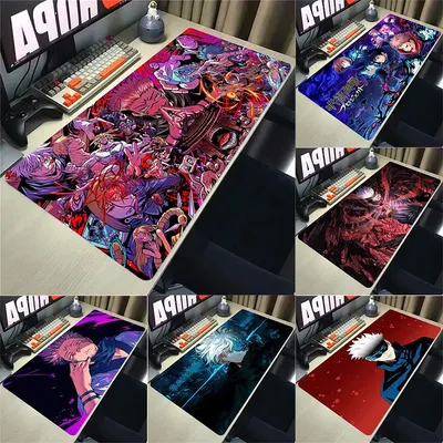 Gaming Mauspad Büro Maus Matten PC Gamer Zubehör Computer Tastatur Teppich Gojou Satoru Mouse pad Schreibtisch matte