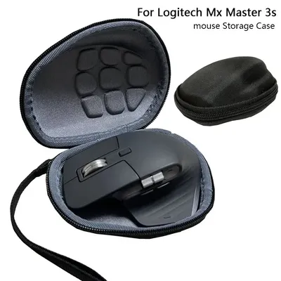 Reise Tragetasche Gaming Maus Lagerung Box EVA Hard Case Für Logitech MX Master 3S Maus Tasche Stoßfest Organizer zubehör