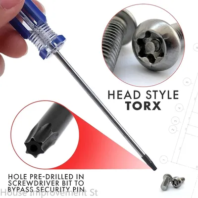 T6 T8 T9 T10 Torx-Schraubendreher-Reparatur-Werkzeugsatz für MacBook, Laptop, Festplatte, PS5, PS4, PS3, Xbox One und Xbox 360-Controller-Reparatur