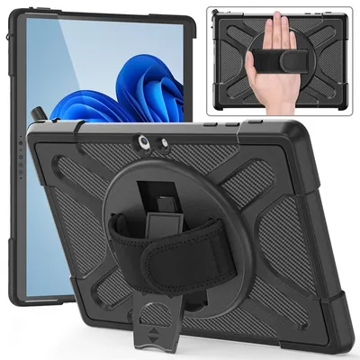 Für Microsoft Surface Pro 9 8 13 "7 Plus 6 5 12,3 zoll Fall 360 Rotierenden Stoßfest Laptop Abdeckung für Surface Go 4 3 2 1 Funda
