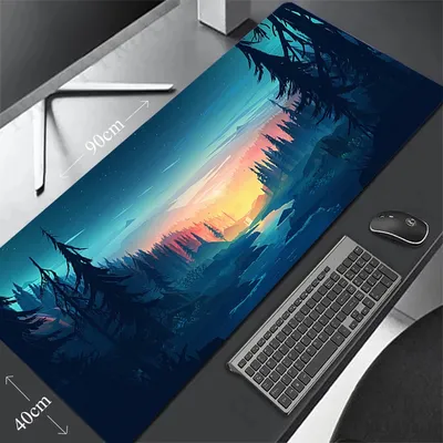 Design großes Mauspad 100x50cm große Maus matte Computer Schreibtisch Pad Gaming Mauspad große Tastatur matte Gamer Schreibtisch matte Tisch Teppich