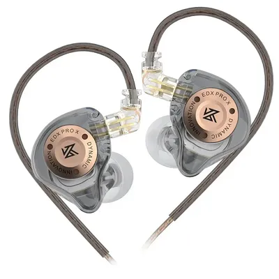 KZ EDX PRO X Verdrahtete Kopfhörer HIFI Stereo Bass Ohrhörer Gaming Sport Musik Noise Cancelling Headset Abnehmbares Kabel