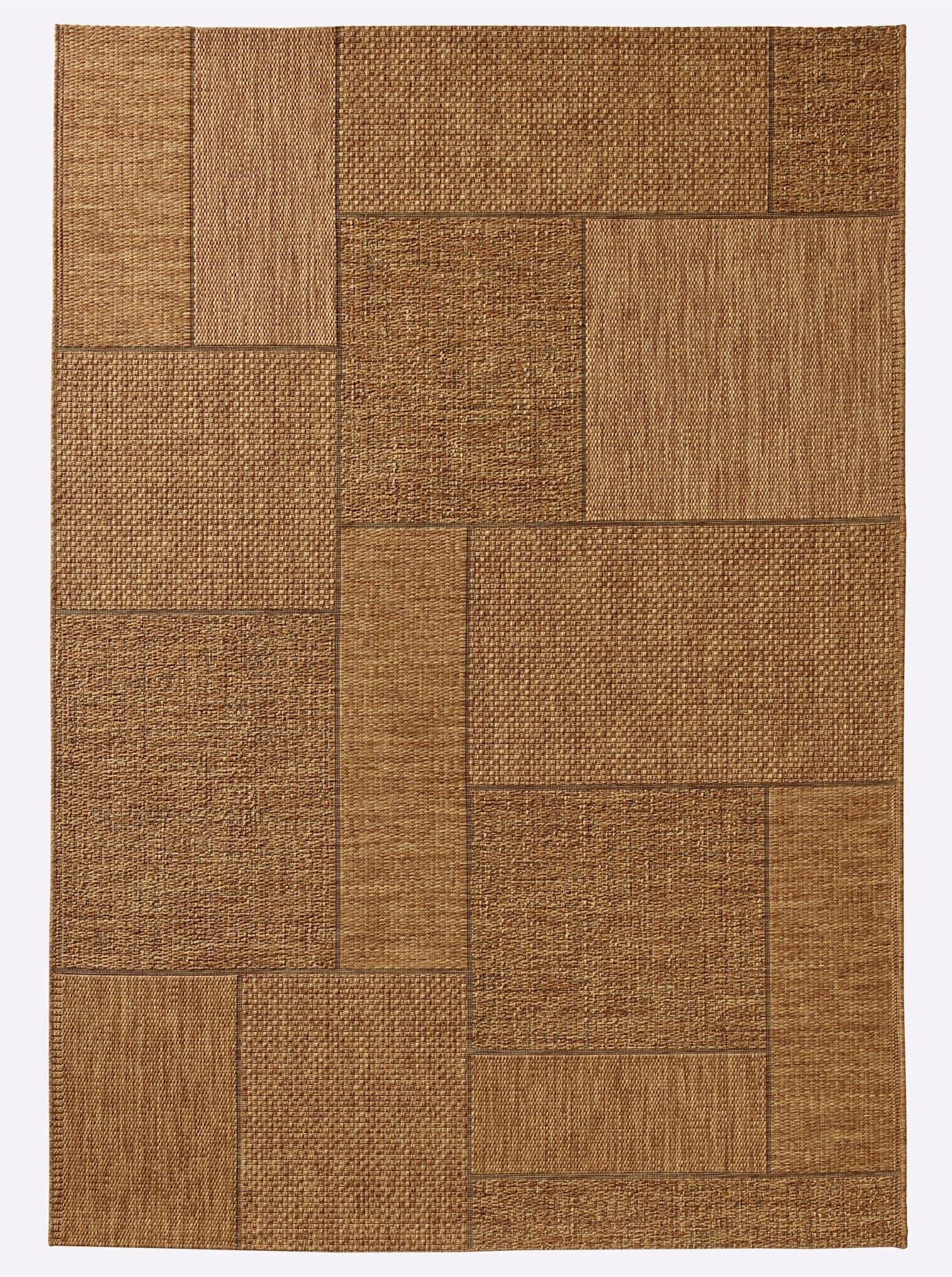 Teppich HEINE HOME Gr. 1, braun, B:80cm H:5mm L:150cm, Kunstfaser, Polypropylen, Teppiche, Teppich