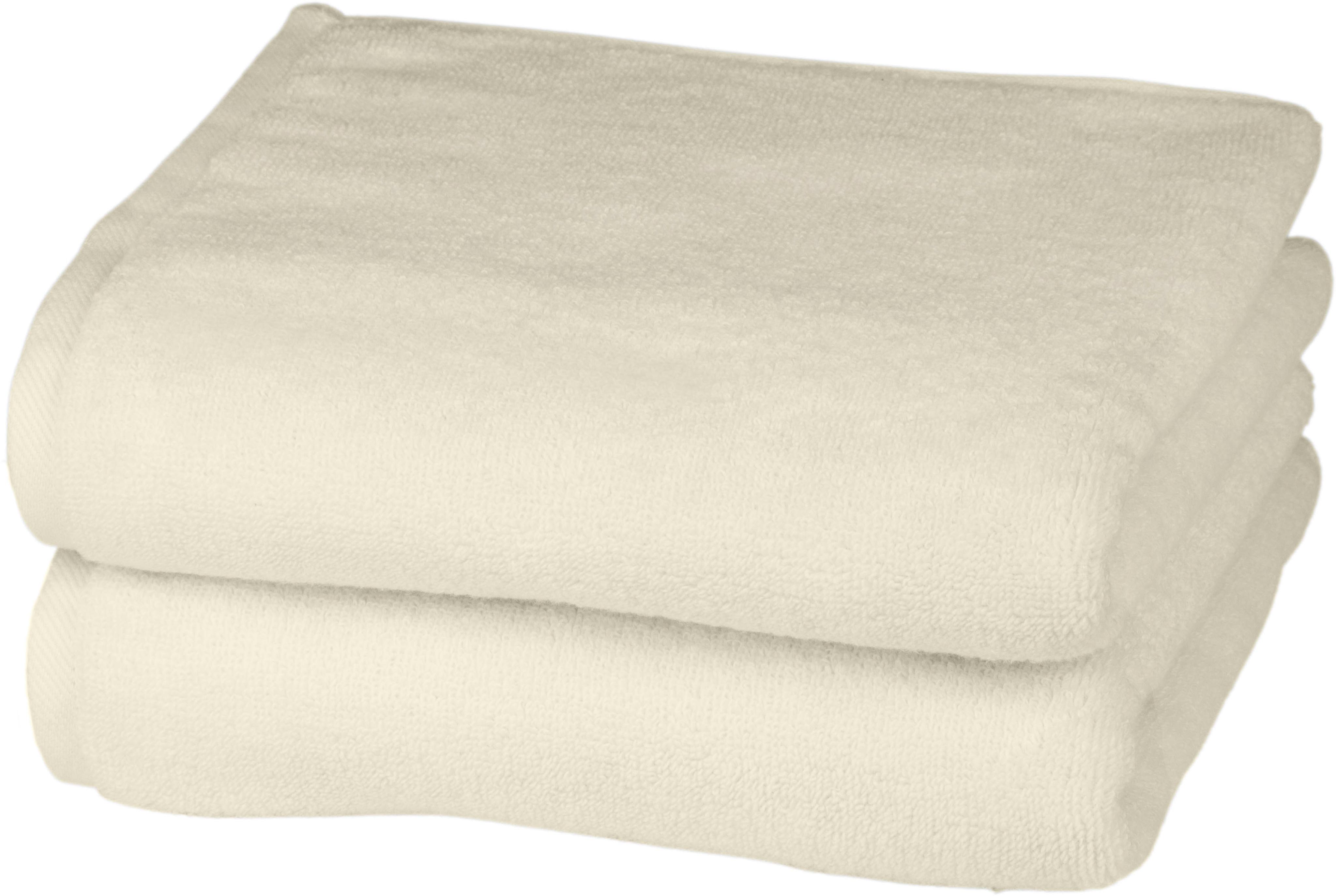 Handtücher ROSS "Sensual 9000", beige (champagner), B:50cm L:100cm, Frottier, Obermaterial: 100% Baumwolle, Handtücher, mit Aloe-Vera-Öl veredelt