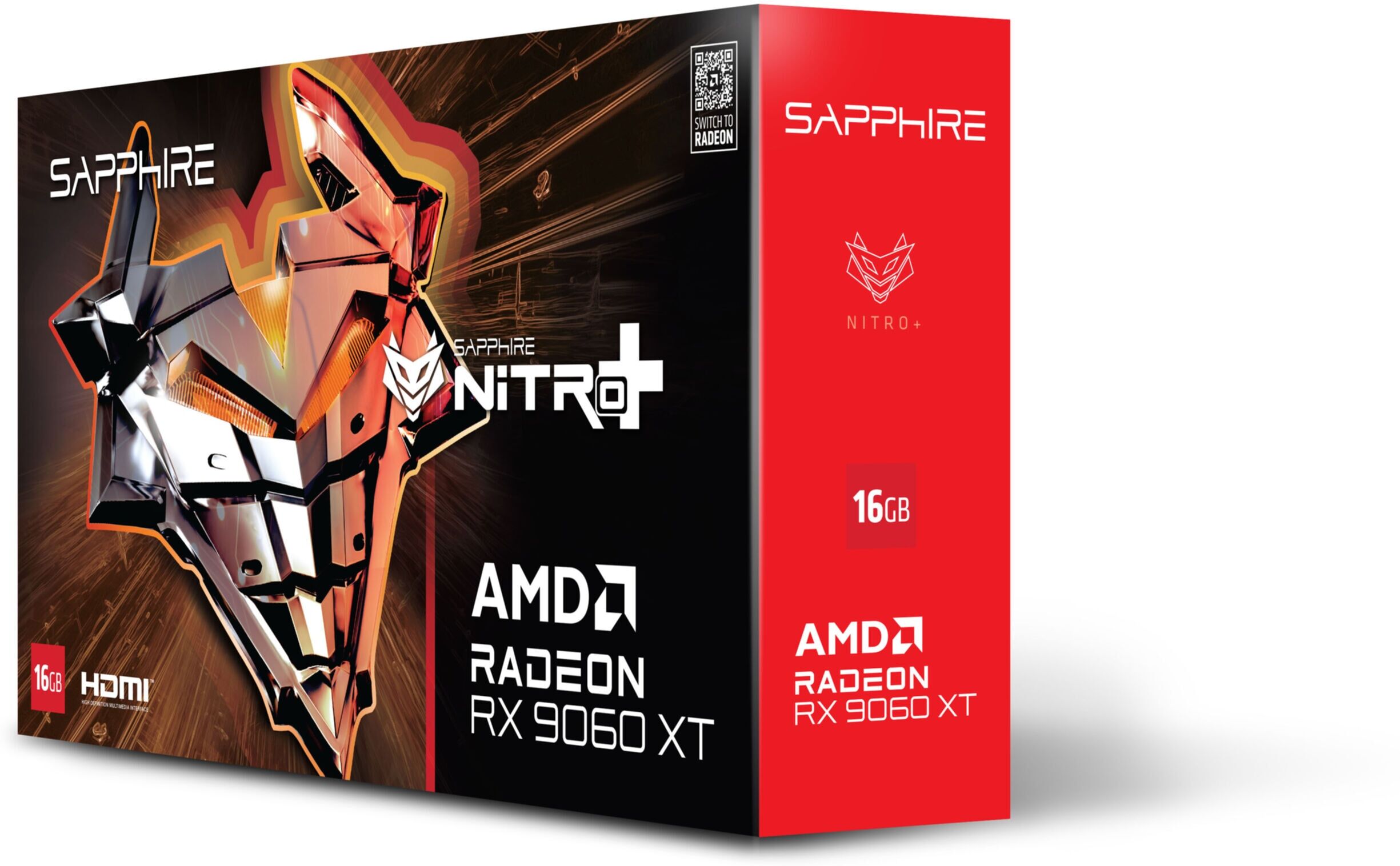 SAPPHIRE Grafikkarte "AMD Radeon RX 9060 XT GPU", ohne farbbezeichnung, Grafikkarten