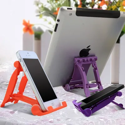 Hochwertiger Telefon halter Universal tragbarer Klapp ständer für Smartphone iPhone Xiaomi Handy Huawei Samsung Schreibtisch Unterstützung