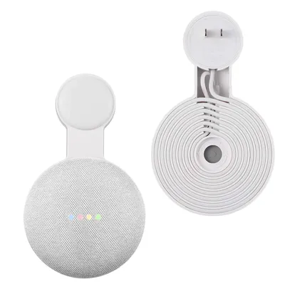 Mini-Wandhalterung, geeignet für Google Nest Mini (2. Generation), Audio-Wandhalterung, perfektes Kabelmanagement