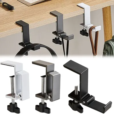 1/2 stücke Multifunktionale Kopfhörer Ständer Tisch Seite Hängende Lagerung Rack Für Sony/Airpods Max Gaming Headset Tasche Universal Halter