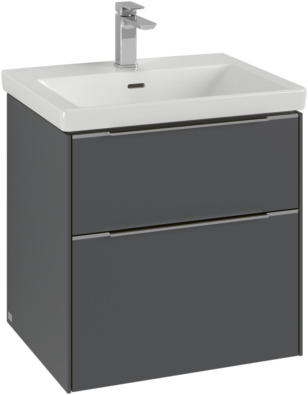 Villeroy & Boch Waschtischunterschrank Subway 3.0 C578L0 572x576x478mm m. Bel. 2 Ausz. Waschtisch mi C578L0AB