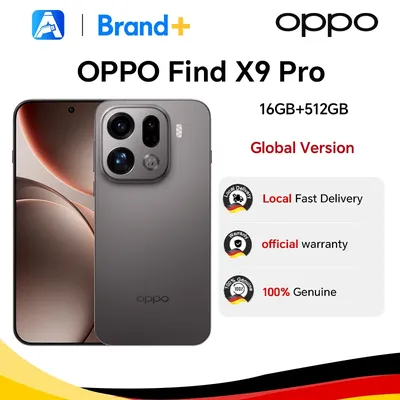 OPPO Find X9 Pro (EU-Version) – Smartphone mit 16 GB RAM und 512 GB Speicher, Android, 5G, MediaTek Dimensity 9500, 7500-mAh-Akku, 80-W-SUPERVOOC, 6,78 Zoll, 2772 × 1272 Pixel