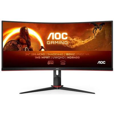 AOC Curved Gaming Monitor »CU34G2XP/BK« 86,4 cm / 34 ''