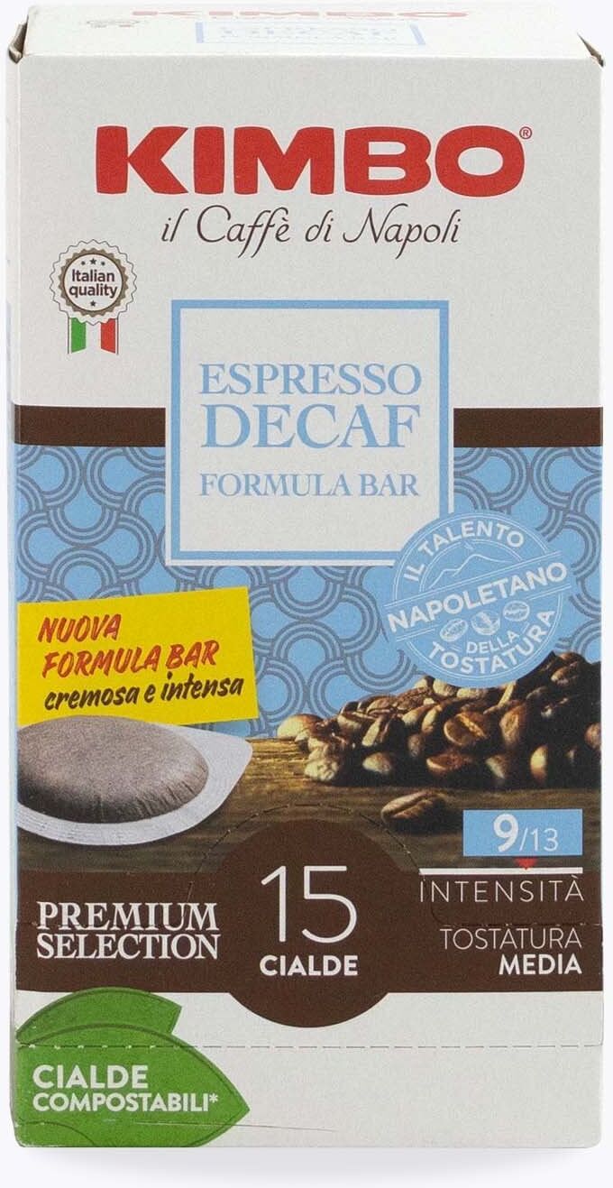 Kimbo Espresso Decaffeinato 15 E.S.E. Pads
