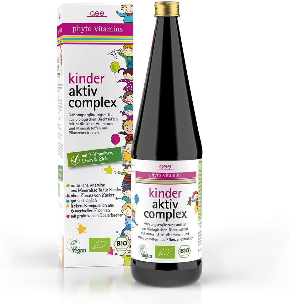 GSE Kinder Aktiv Complex Bio 330 ml Flüssigkeit zum Einnehmen