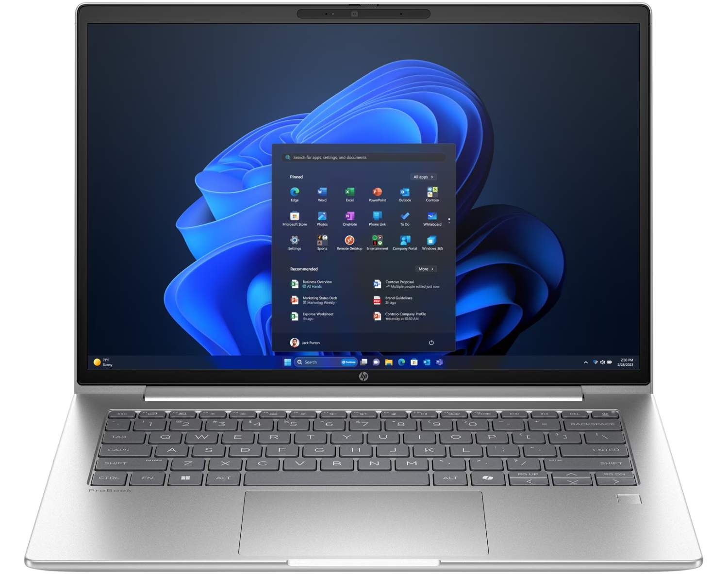 ProBook 4 G1i 14 Zoll Notebook AI-PC (AD2N3ET) - 30 € Gutschein, B2B-Rabatt möglich - HP Power Partner