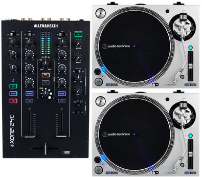Allen & Heath Xone 24C LP140 SV Mix Bundle Schwarz