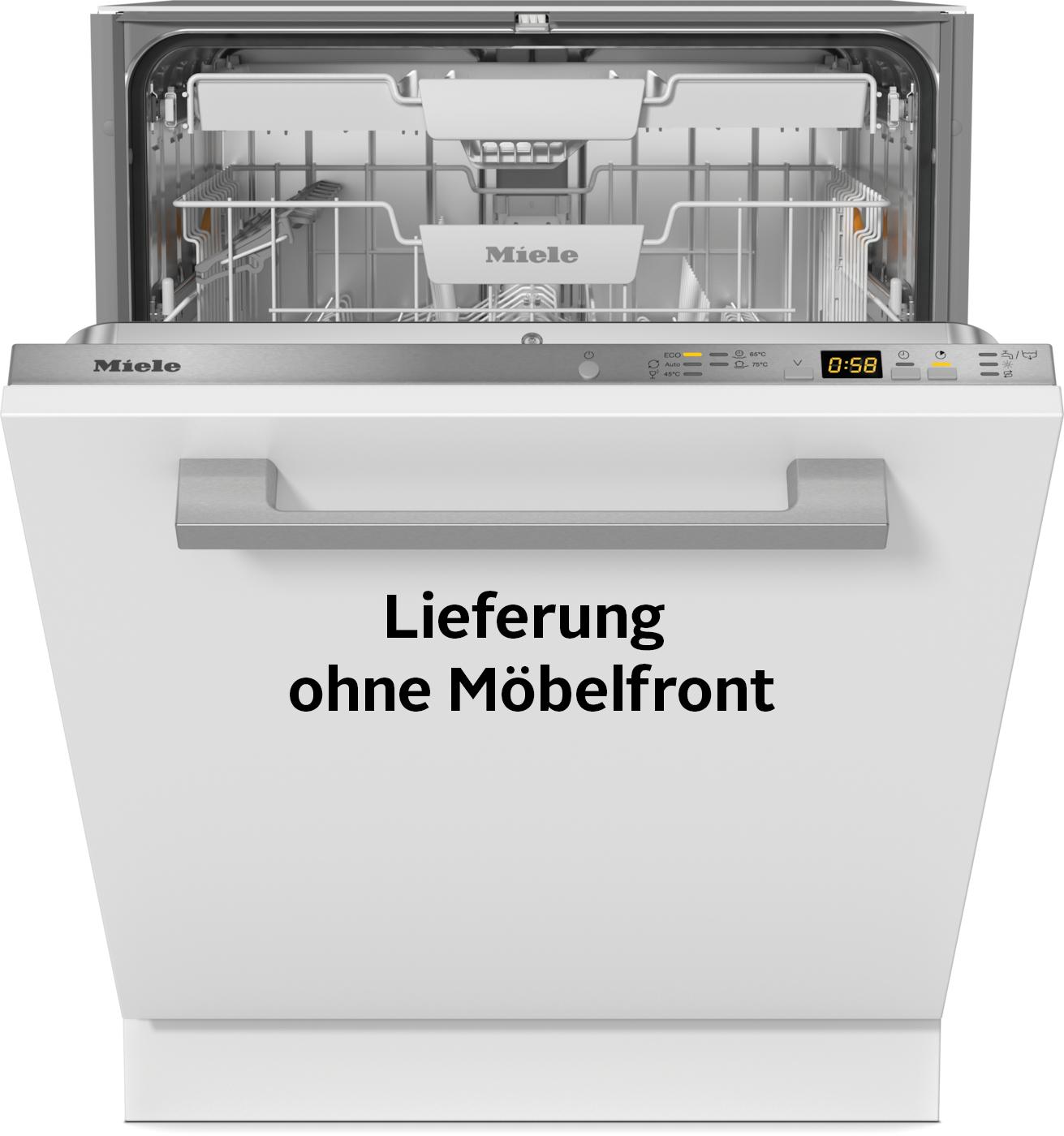 MIELE vollintegrierbarer Geschirrspüler "G 5651 SCVi Active", Energieeffizienz: A (A-G), silber (weiß), B:59,8cm H:80,5cm T:55cm, Geschirrspüler
