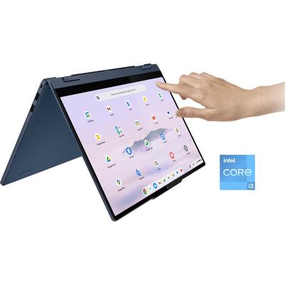 LENOVO Chromebook "Chromebook Plus 2in1 14ITN10 Convertible", cosmic blau, 8 GB RAM, Core 3, ChromeOS, Notebooks, ChromeOS