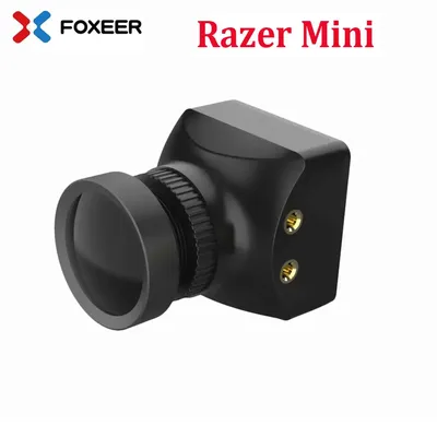 Foxeer Razer Mini HD 5MP 2,1mm M12 Objektiv 1200TVL Standard FPV Kamera NTSC PAL Umschaltbare 4ms Latenz 22*22mm für FPV Drone