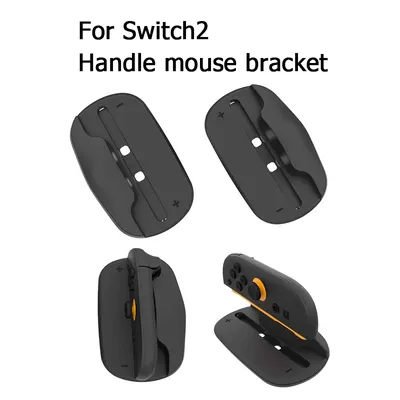 2PCS Gaming Controller Maus für Schalter 2 Joy-Con Controller Ergonomische Tragbare Mäuse Griff Ständer Halter