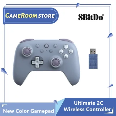 8BitDo Ultimate 2C Wireless Gaming Controller Neue Farbe Gamepad Joystick für PC Windows 10/11 Steam Android USB Bluetooth