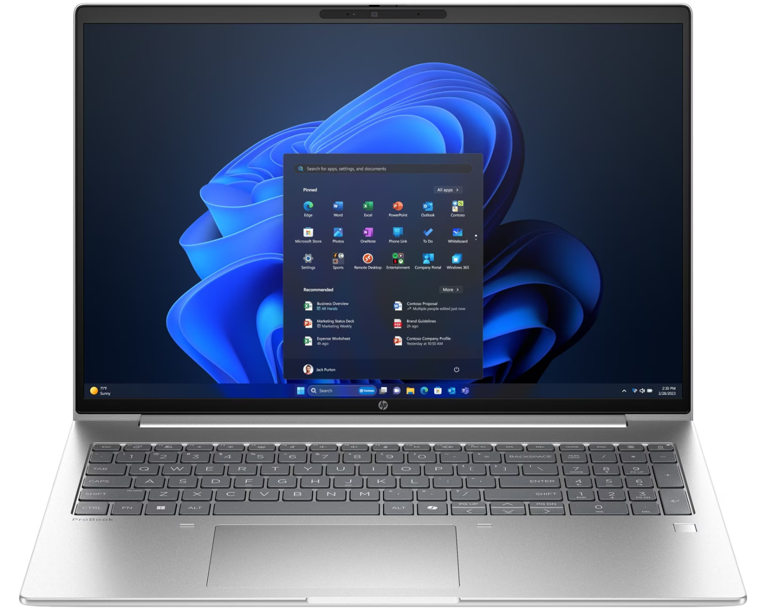 ProBook 4 G1i 16 Zoll Notebook AI-PC (AD2P0ET) - 30 € Gutschein, B2B-Rabatt möglich - HP Power Partner