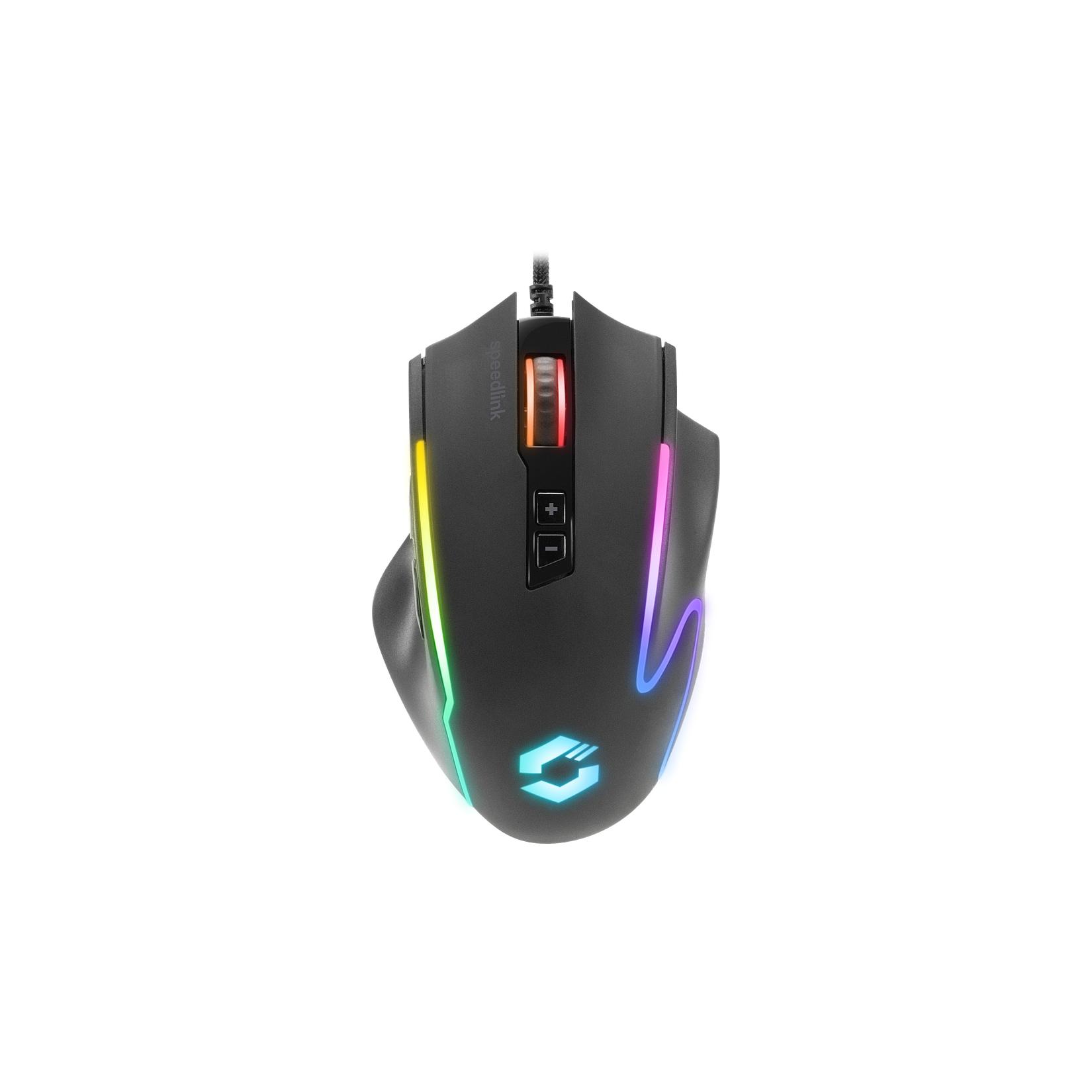 SPEEDLINK DECUS NX RGB Gaming Mouse, rubber-black