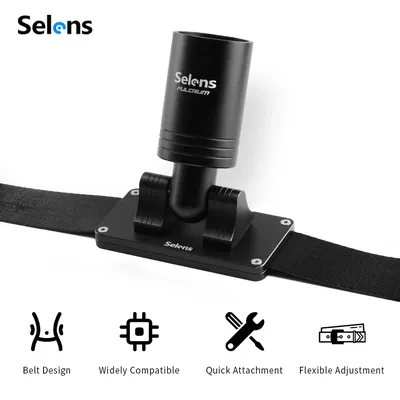Selens Kamerazubehör Bundgurt Follow Focus Aluminiumring Taillengürtel Gurthalterung Verstellbare Action Camcorder Kamera