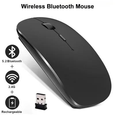 Universal Bluetooth-kompatibel Maus Drahtlose Maus Stille Computer Mäuse Tragbare Arbeits Gaming Maus Für Lenovo Laptop Tablet