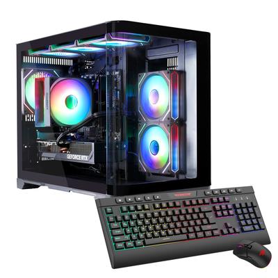 GAMEMAX Gaming-PC "HYPE-M BK 7521 AMD Ryzen 7 9700X RTX 5070Ti 32GB DDR5 1TB SSD", schwarz, Microsoft Windows 11 Home (64 Bit), 32 GB RAM 1.000 GB SSD, Desktop-PCs, Windows 11, DDR5 RAM