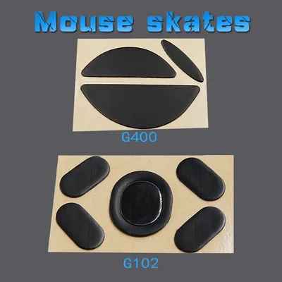 3M Maus Skates für Logitech G100 G102 Pro G300 G300s G302 G303 G304 G305 G400 G400S MX518 G402 Gaming Maus 0,6 MM Ersetzen fuß