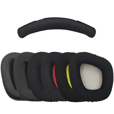 Ersatz-Ohrpolster aus Memory-Schaum für Corsair Void PRO ELITE RGB Kabelloses Gaming-Headset, Ohrmuscheln, Ohrpolster