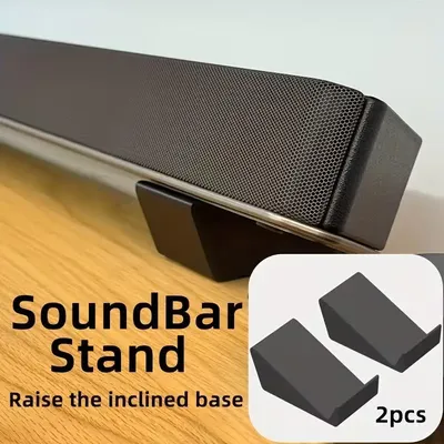 2 Stück Universal-Soundbar-Ständer – Ständer für Sony, Edifier, Xiaomi, Philips, Samsung TV- und Gaming-Lautsprecher