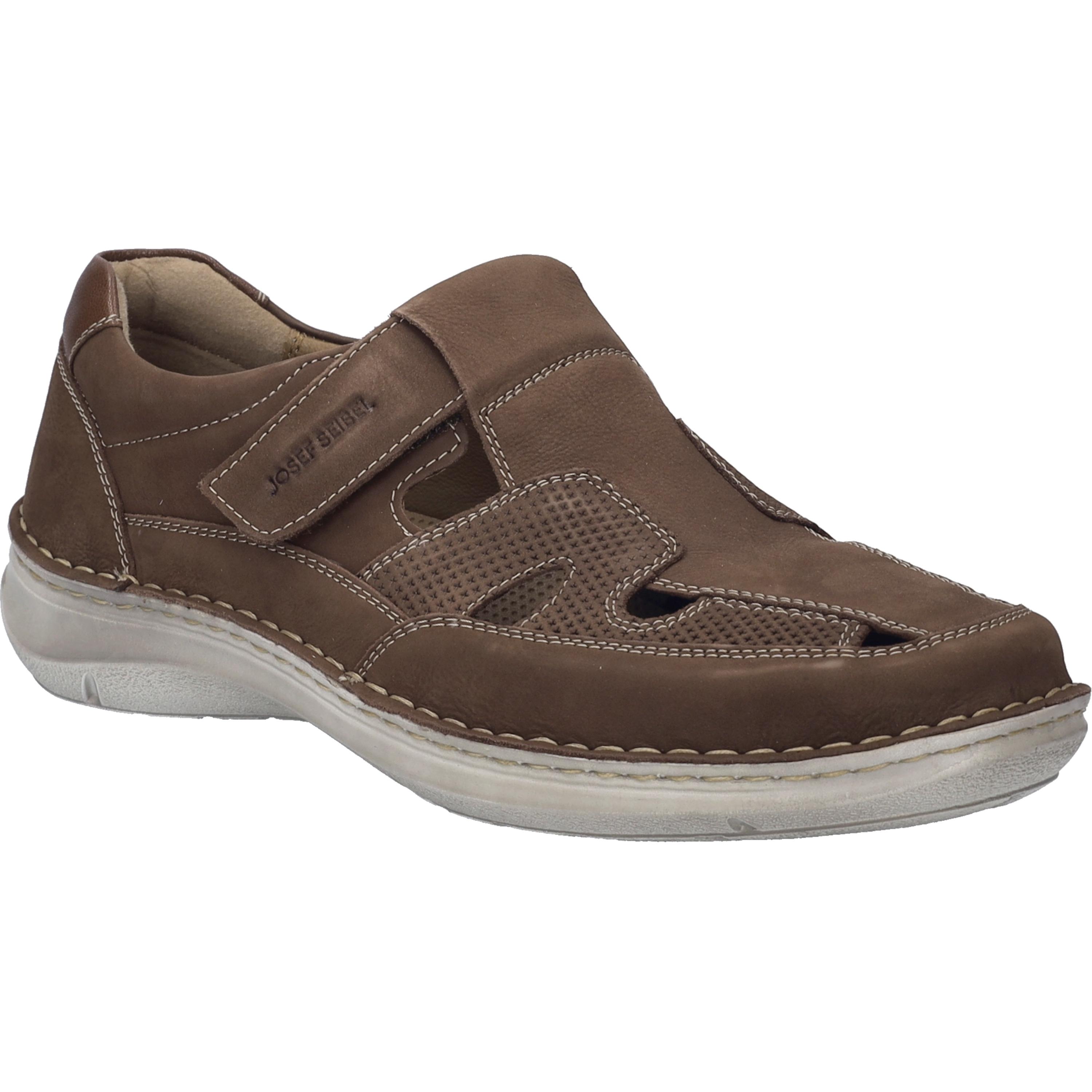 Slipper JOSEF SEIBEL "New Anvers 81, braun", Herren, Gr. 49, braun, Obermaterial: 100% Rindsleder Leather cow., Schuhe Slipper